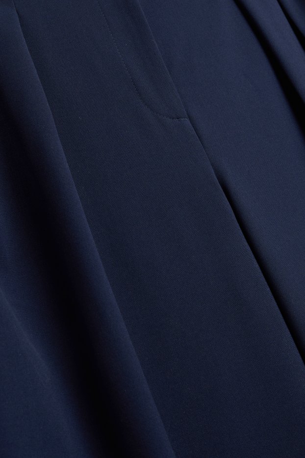 Donna - Pantaloni business - vita media - regular fit - blu scuro