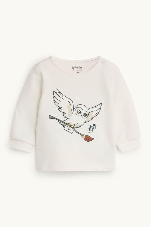 Unisex - Harry Potter - pijama bebeluși - 2 piese - alb