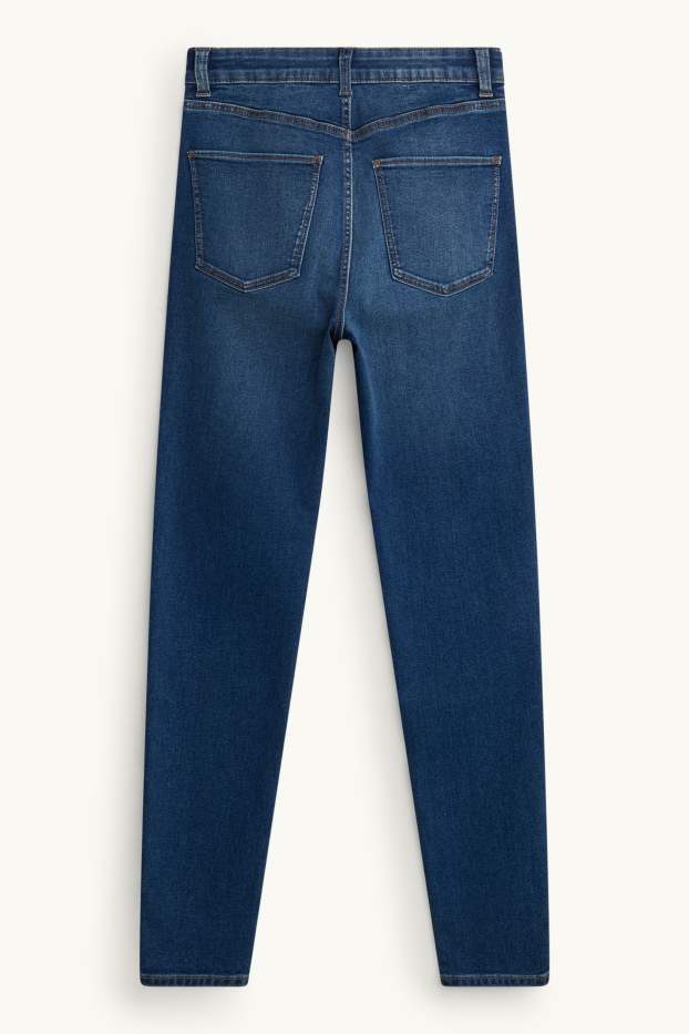 Donna - Skinny jeans - vita alta - jeans blu