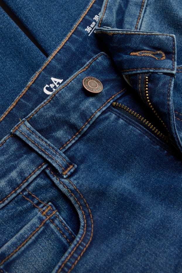 Donna - Skinny jeans - vita alta - jeans blu