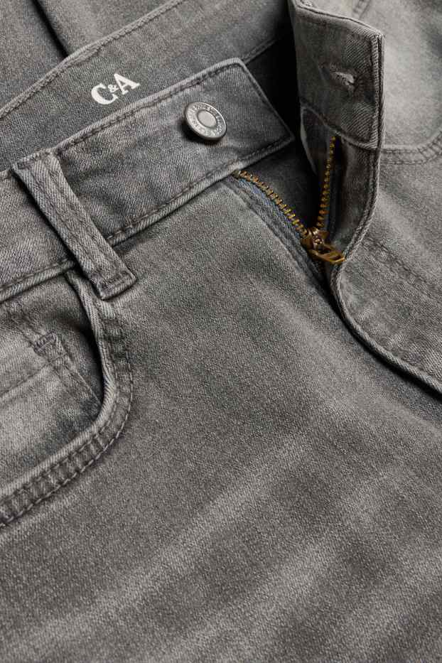 Dona - Skinny jeans - high waist - texà gris