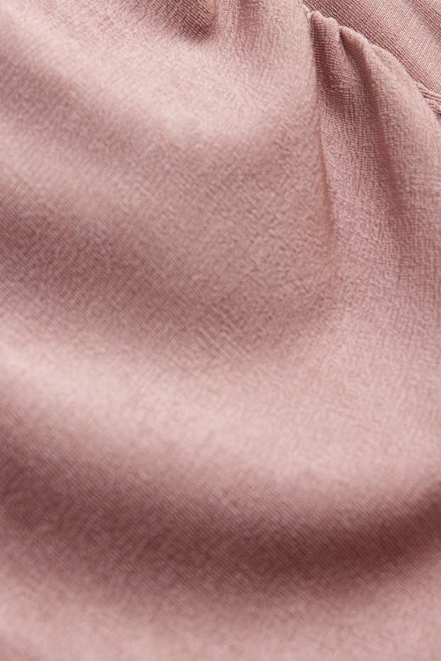 Damen - Langarmshirt - Slim Fit - zartrosa