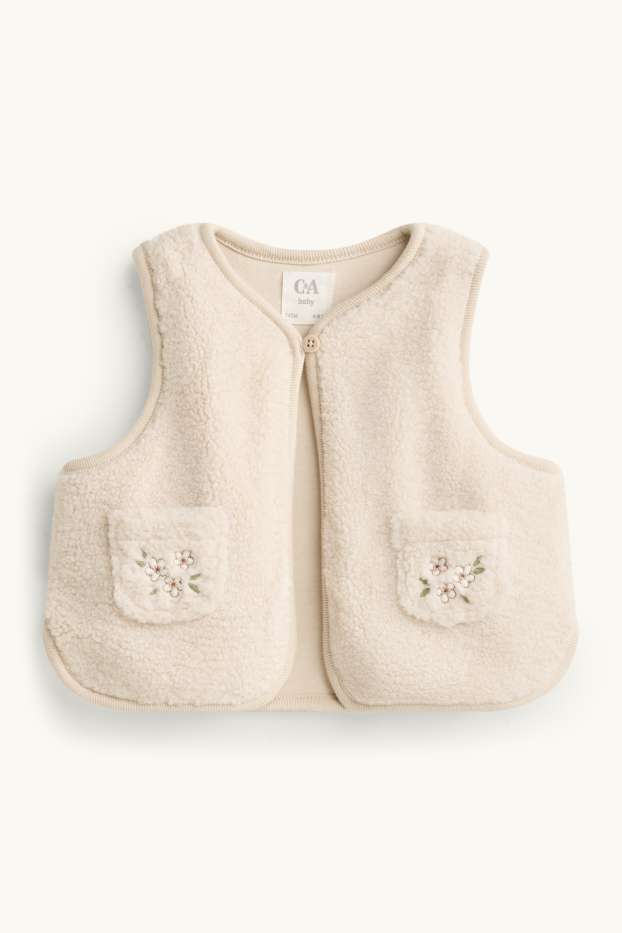 Neonate - Fiorellini - completo per neonate - 2 pezzi - verde chiaro
