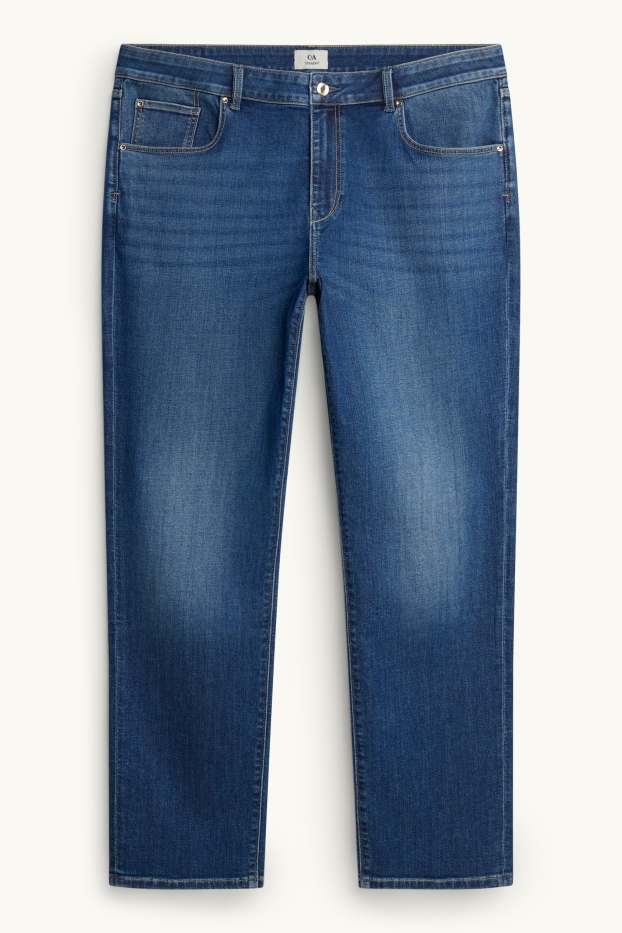 Femmes - Straight jean - mid waist - LYCRA® - jean bleu