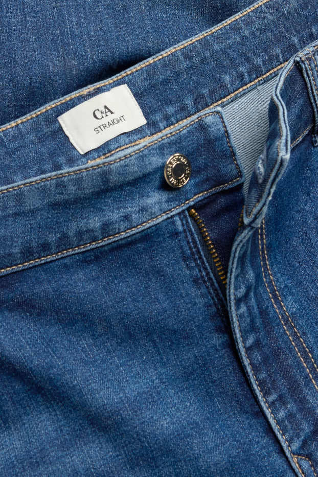 Femmes - Straight jean - mid waist - LYCRA® - jean bleu