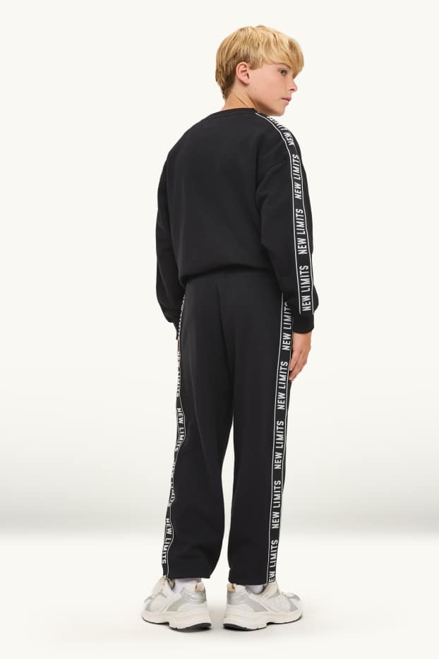 Children Boys - Joggers - black