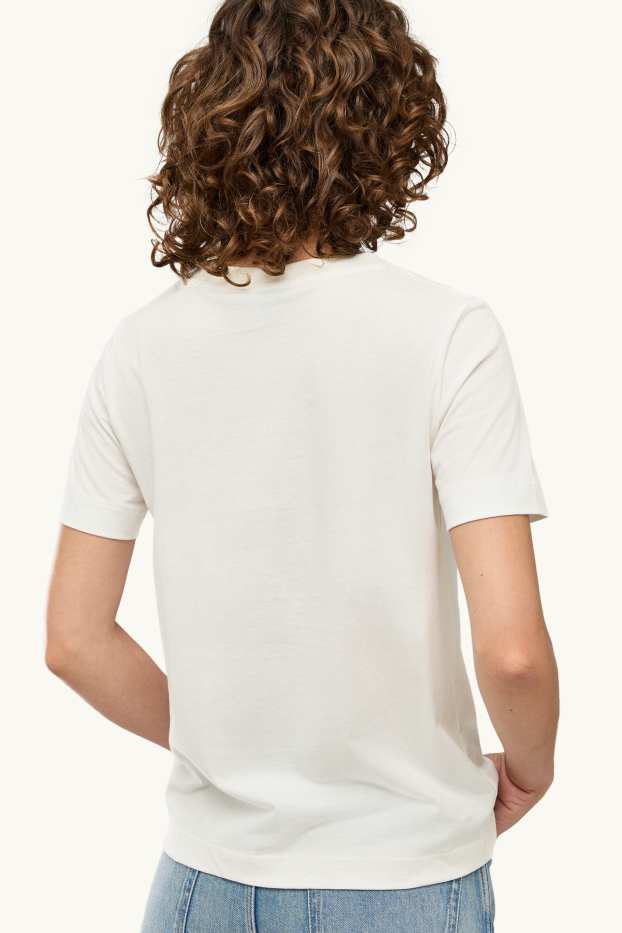 Femmes - Haut de sport - regular fit - blanc