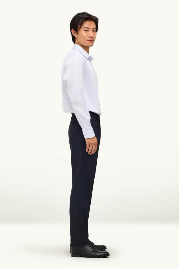 Herren - Baukasten-Hose - Regular Fit - blau / dunkelblau