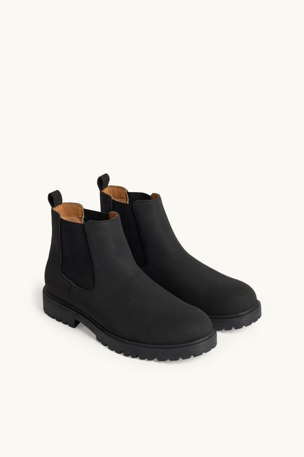 Herren - Ankle Boots - schwarz