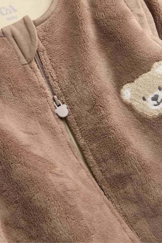 Baby Buben - Teddybär - Baby-Schlafsack - 18-36 Monate - 3,0 TOG - braun