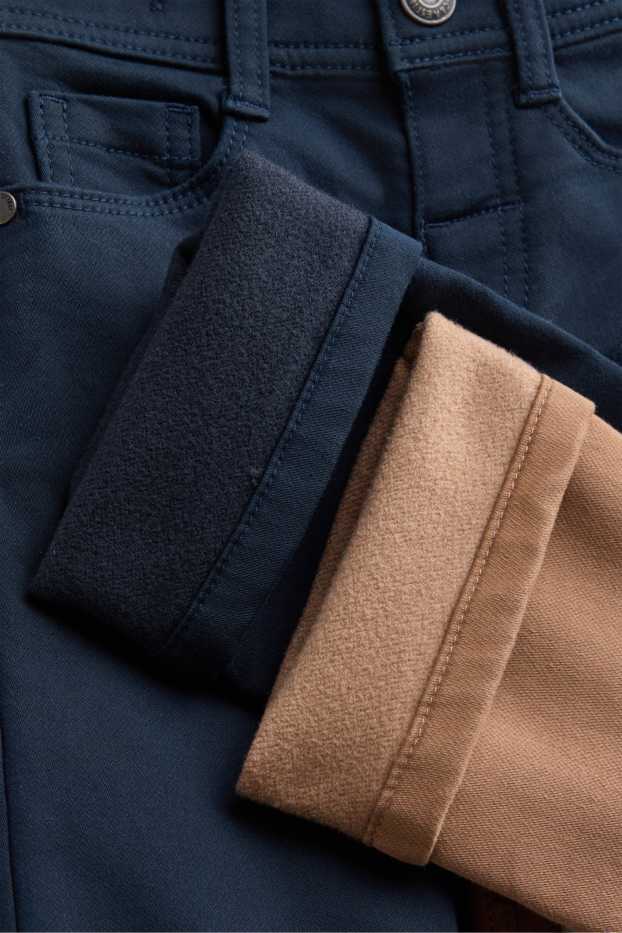 Children Boys - Multipack of 2 - thermal trousers - brown / dark blue