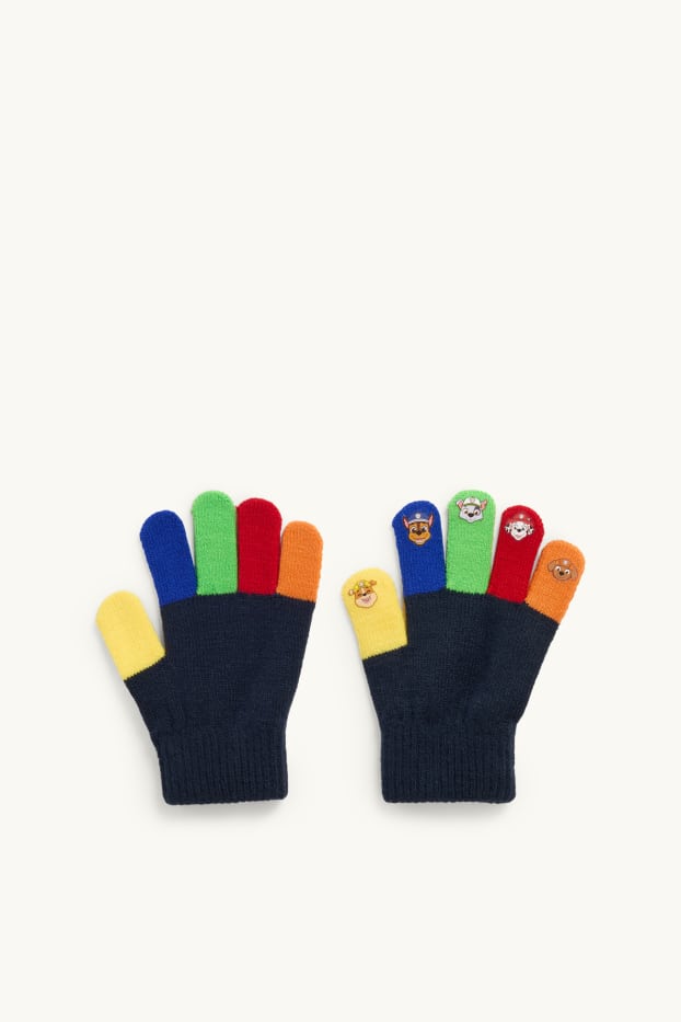 Nen - La Patrulla Peluda - Rubble, Chase i Rocky - guants - multicolor