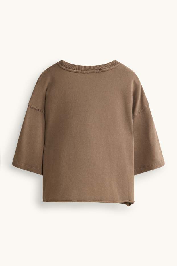 Women - T-shirt - taupe