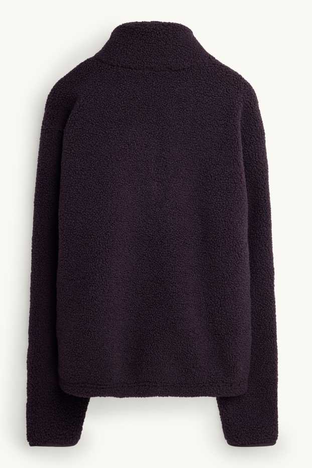 Women - Fleece jumper - purple