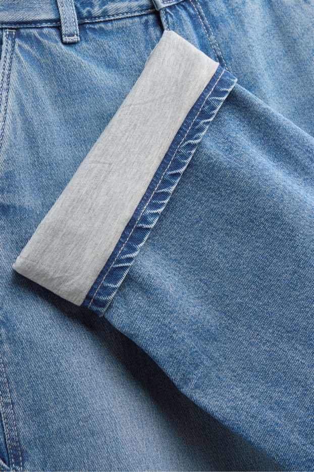 Children Boys - Baggy jeans - thermal jeans - blue denim