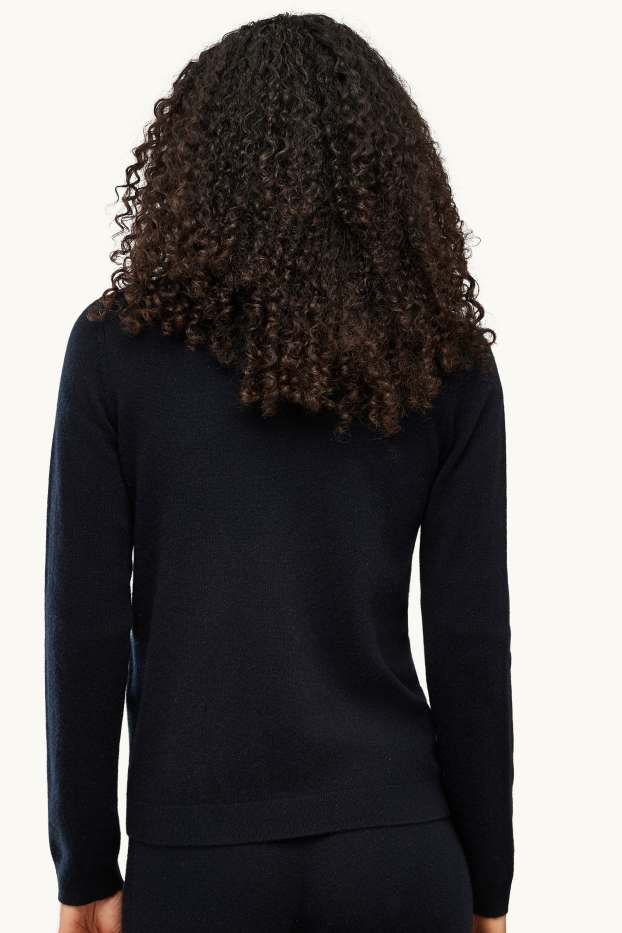 Femmes - Pull en cachemire - noir