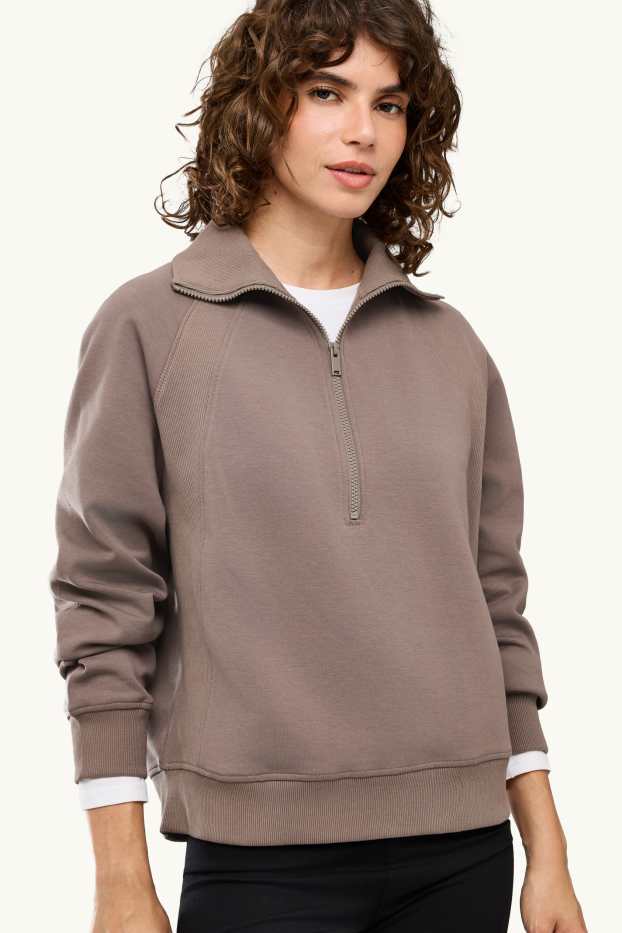 Femmes - Sweat - taupe