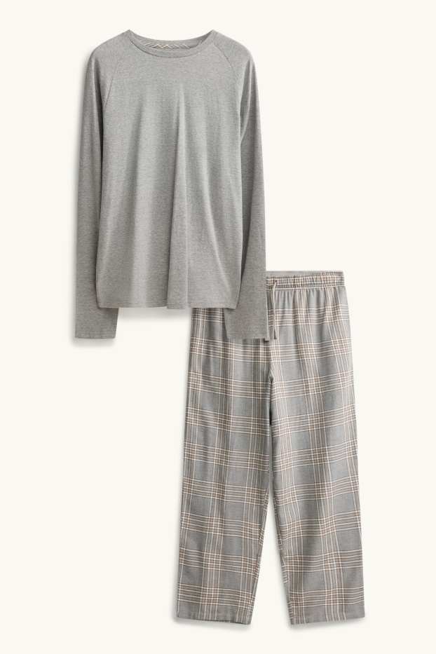 Bărbați - Pijama - gri melanj