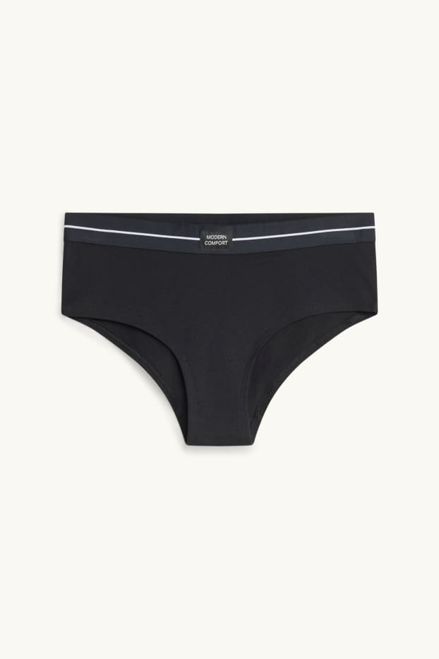 Femei - Chiloți hipster - negru