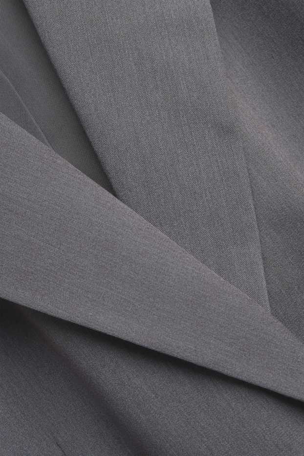 Dames - Business blazer - slim fit - grijs