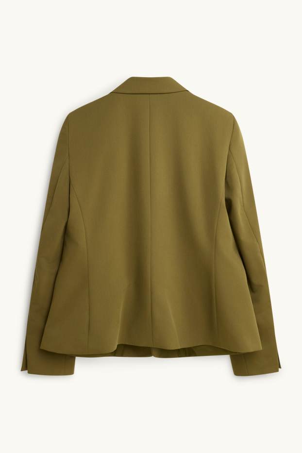 Femmes - Blazer de bureau - slim fit - kaki