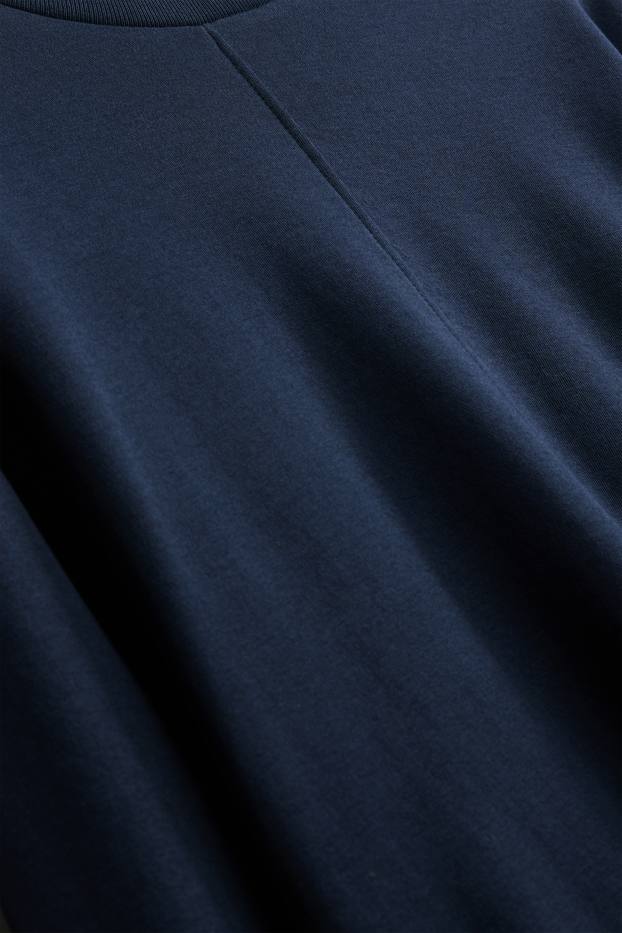 Femmes - Haut à manches longues - relaxed fit - bleu foncé