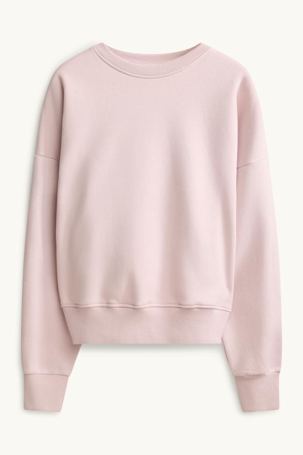 Femmes - Sweat - rose tendre