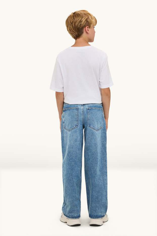 Nen - Baggy Jeans - texans tèrmics - texà blau clar