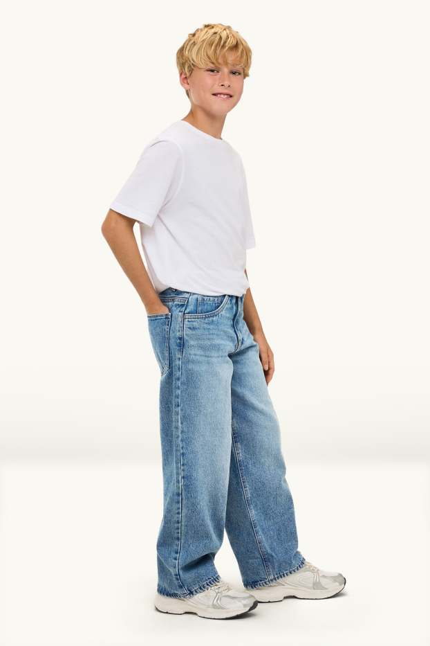 Nen - Baggy Jeans - texans tèrmics - texà blau clar