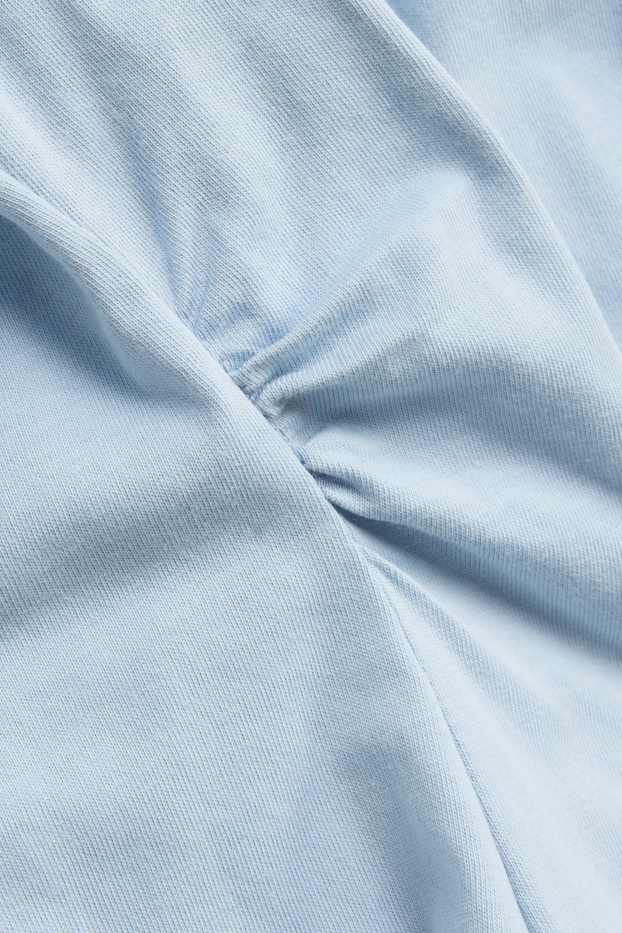 Damen - T-Shirt - Slim Fit - hellblau