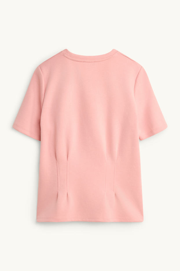 Damen - T-Shirt - Regular Fit - rosa