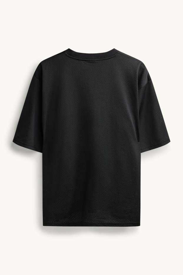 Heren - T-shirt - zwart