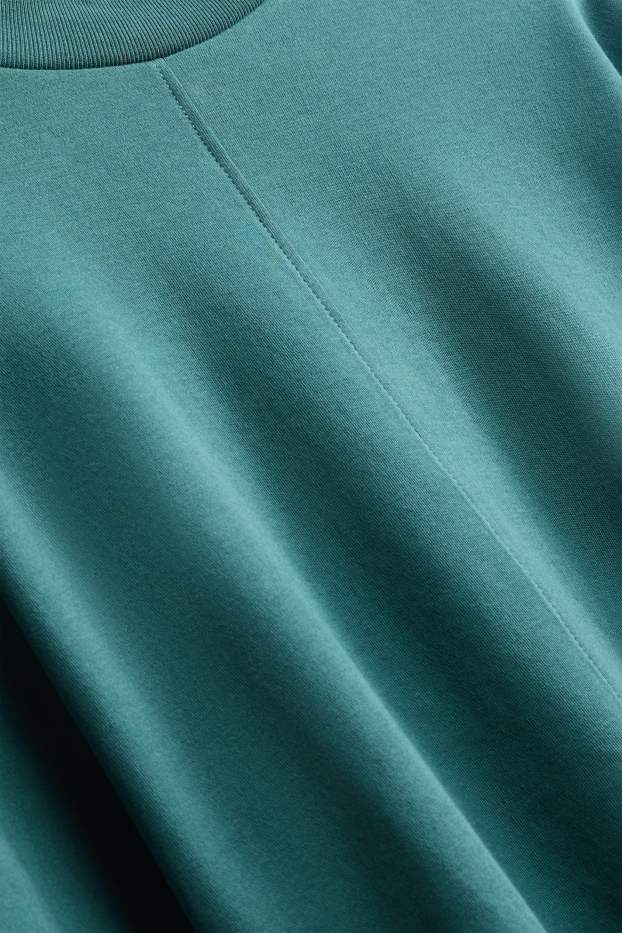 Femmes - Haut à manches longues - relaxed fit - bleu pétrole
