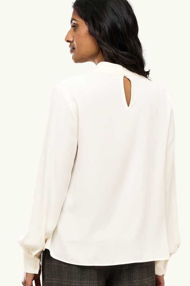 Women - Blouse - cremewhite