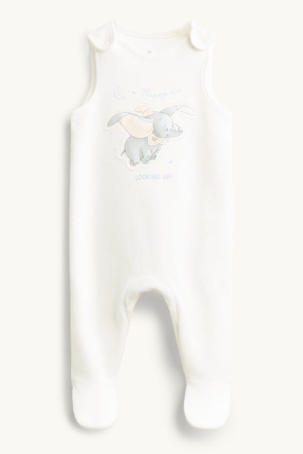 Bébés garçons - Dumbo - combinaison bébé - blanc / bleu clair