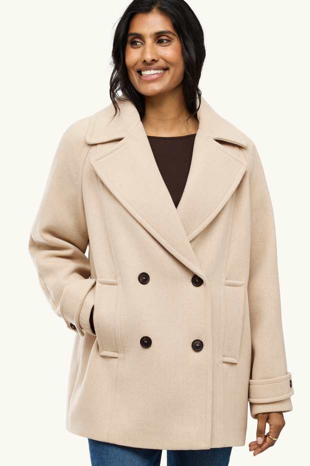 Donna - Cappotto - beige chiaro