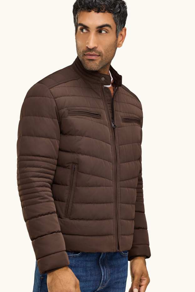 Herren - Steppjacke - braun
