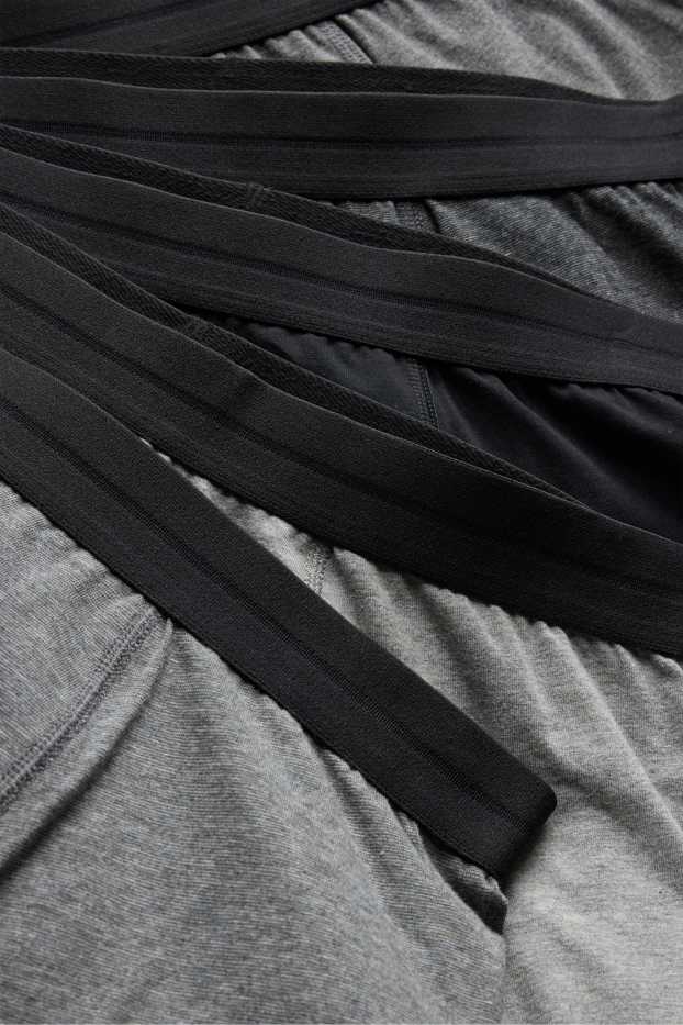 Hommes - Shorty - gris / noir