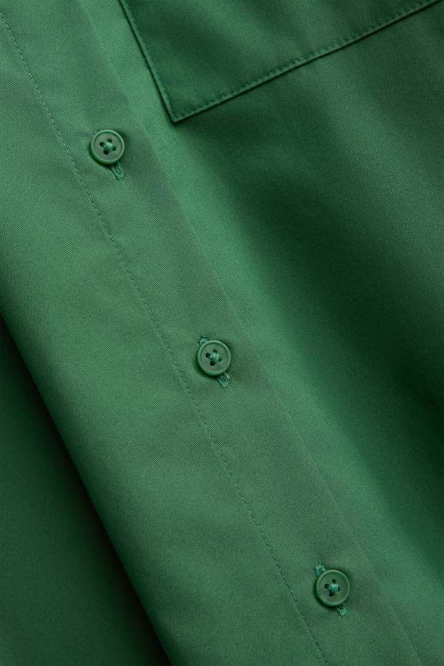 Damen - Hemdbluse - grün