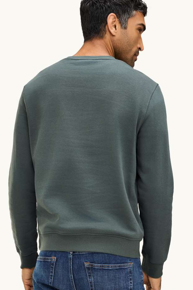 Men - Sweatshirt - dark green