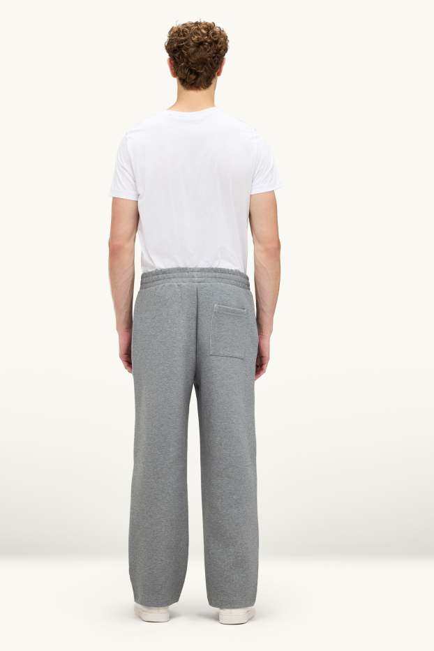 Herren - Jogginghose - grau-melange