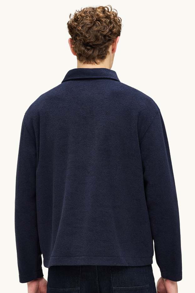 Hommes - Sweat - bleu foncé