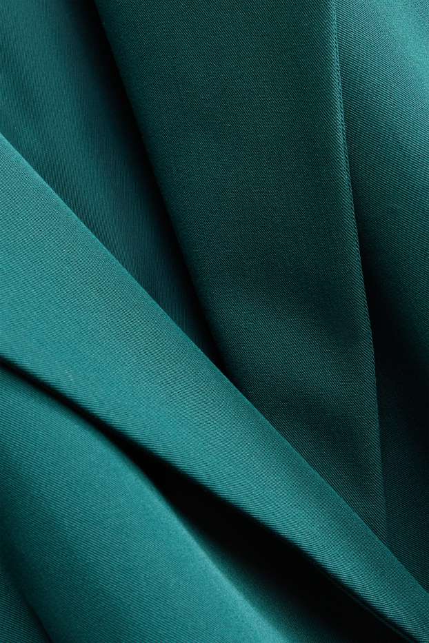 Damen - Business-Blazer - tailliert - dunkelgrün