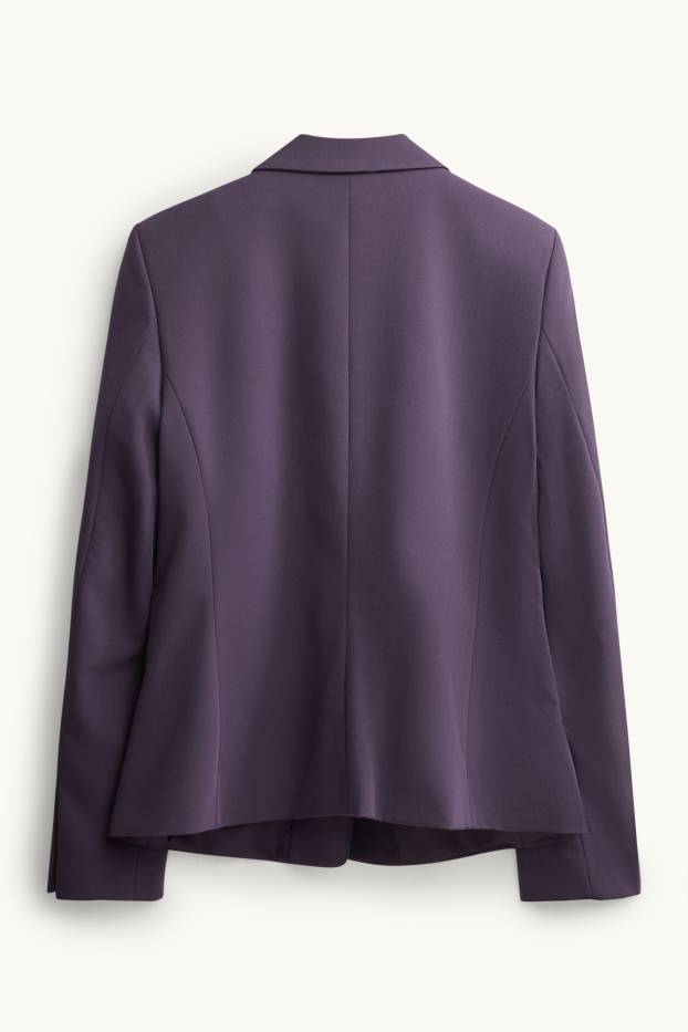 Femmes - Blazer de bureau - cintré - violet