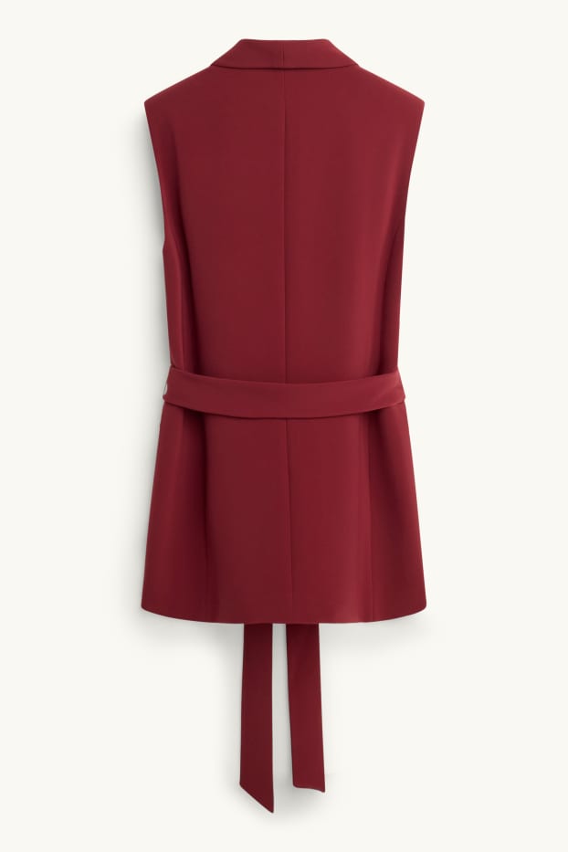 Donna - Gilet business - regular fit - bordeaux