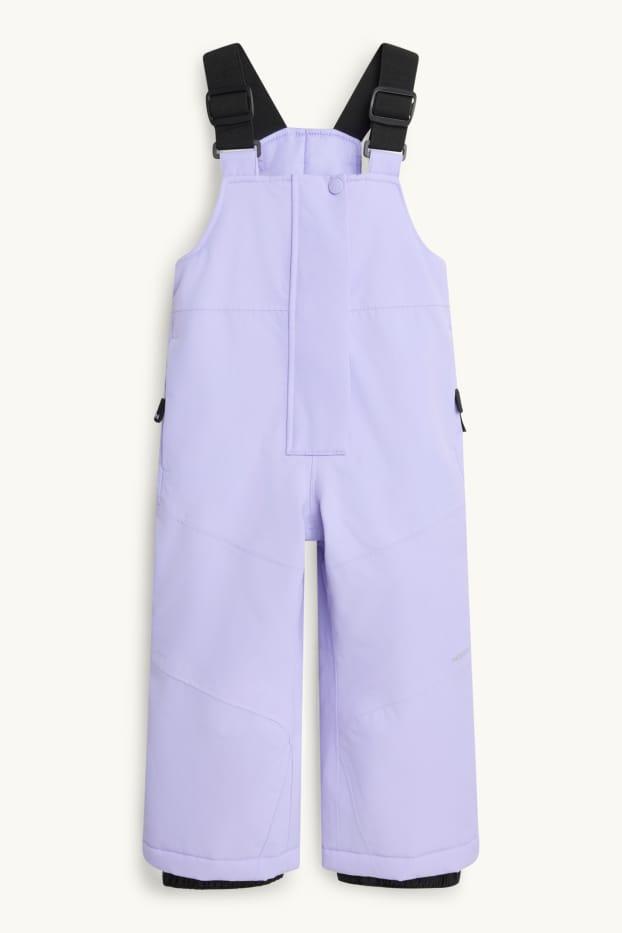 Children Girls - Ski pants - waterproof - lilac
