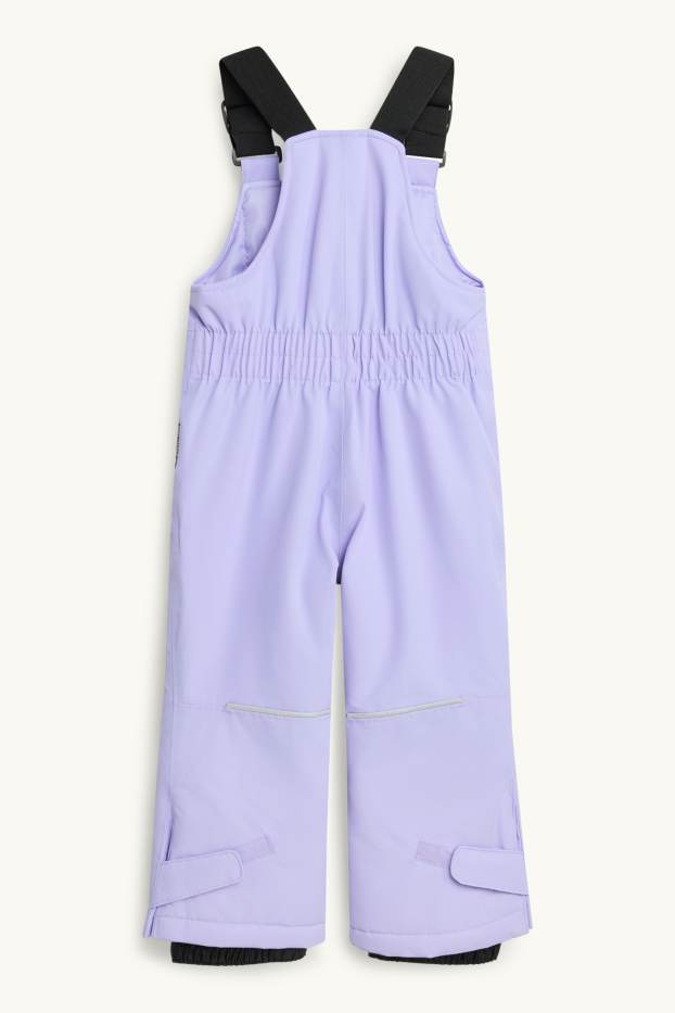 Children Girls - Ski pants - waterproof - lilac