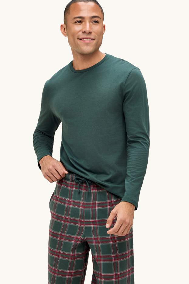 Men - Pyjamas - dark green