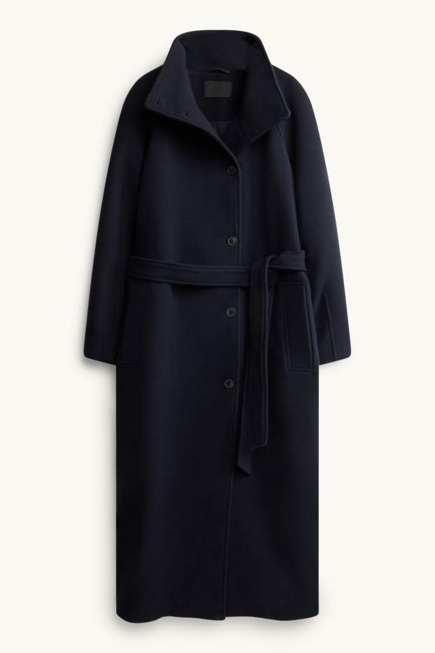 Women - Coat - dark blue