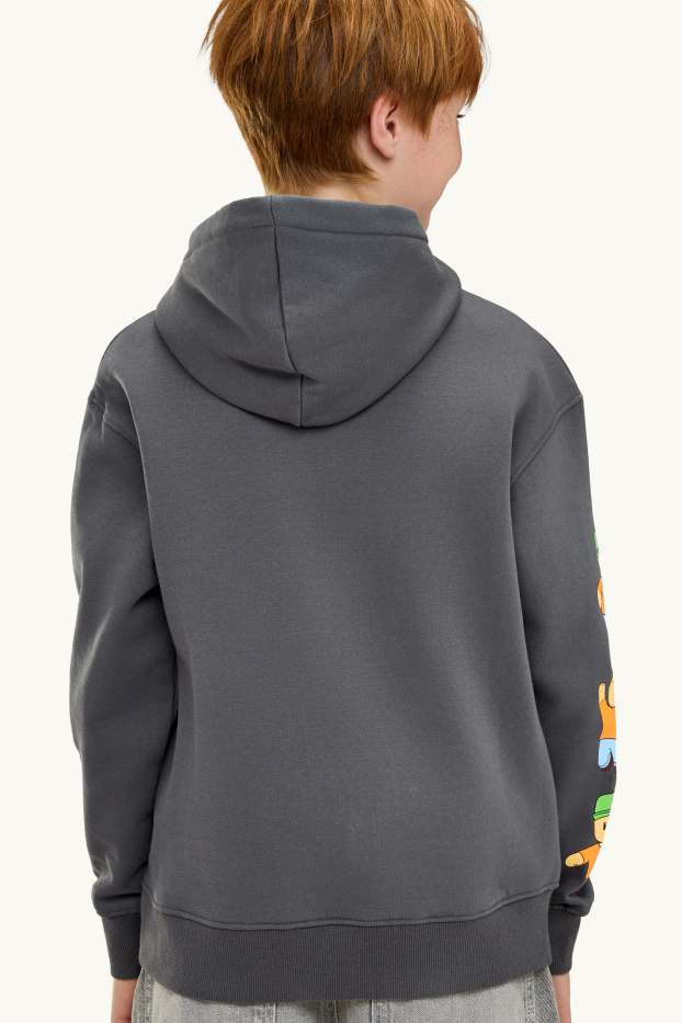 Children Boys - Stumble Guys - hoodie - dark gray